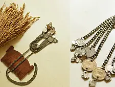 Kanupriya ❉ Tribal / Vintage Jewelry - Long Coin Necklace