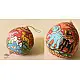 shop Hand Painted Elephants on Hanging Coconut