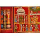 कथनिक ☀ Kaavad a Wooden Shrine ( RED - 29 cm) ~ 113