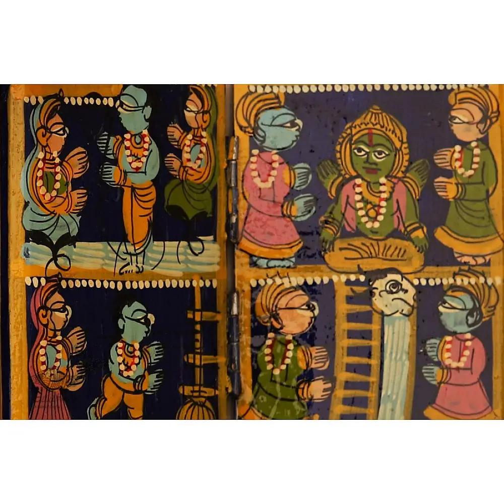 कथनिक ☀ A Wooden Shrine (Blue - 20 cm) ~ 118