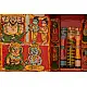 कथनिक ☀ Kaavad ~ A Wooden Shrine (Red - 20 cm) ~ 119
