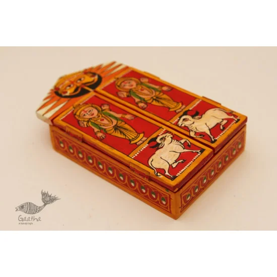 कथनिक ☀ Kaavad a Wooden Shrine { Single piece } ~ 129