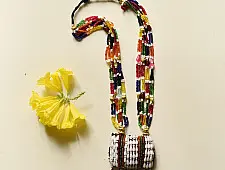 Folk Love ~ Kutchi Bead Necklace