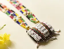 Folk Love ~ Kutchi Bead Necklace