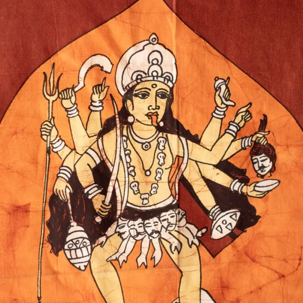 shop handcrafted batik painting~ Maa Kaali