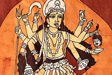 Batik Painting ~ Maa Kaali