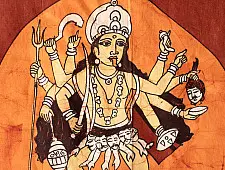 Batik Painting ~ Maa Kaali