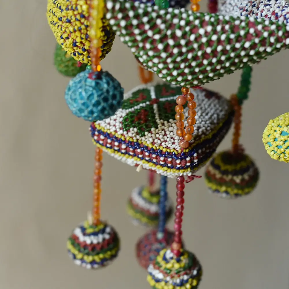 Handmade Old Bead Work  ~ Latkan Hanging