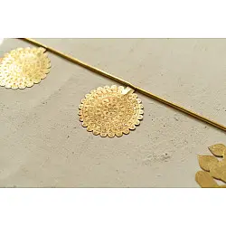 Ahar ~ Brass Handmade Toran - Round