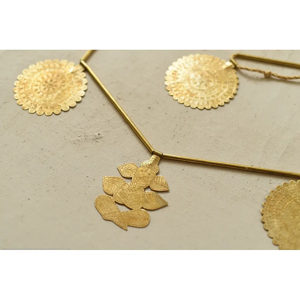 shop Brass Handmade Toran - Round