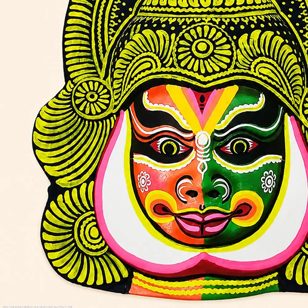 shop Handmade Paper Mache Chau Mask - B