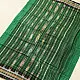Cotton weaves ~ Ikat Saree { Chatni / Green }