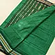 Cotton weaves ~ Ikat Saree { Chatni / Green }