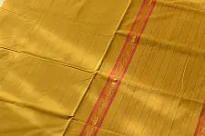 Rojana | Handloom Andhra Cotton Yellow Saree