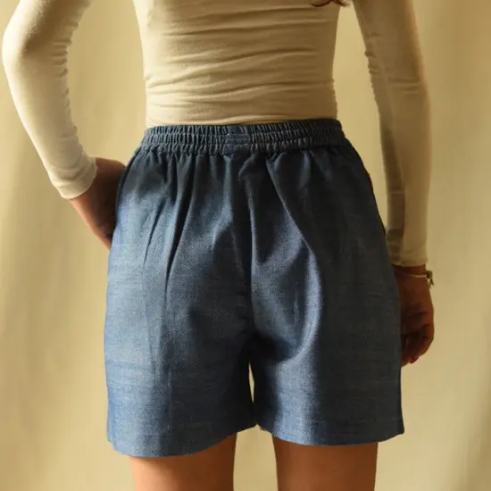 Shop Handloom Denim Short