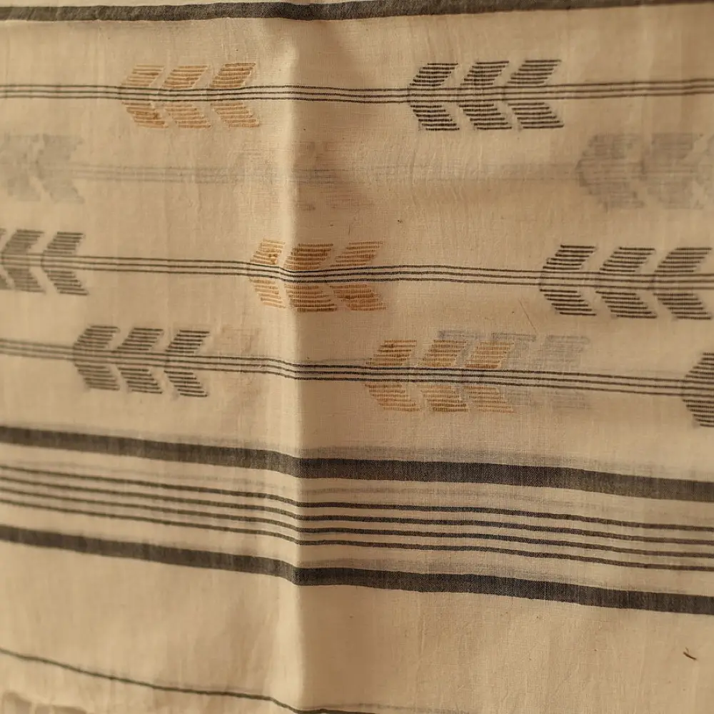shop Handloom Soft Cotton Jamdani Stole