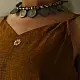 buy Handloom Jamdani Sleeveless Brown Top
