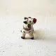 shop Madhubani Hand Painted Paper Mache ~ cow