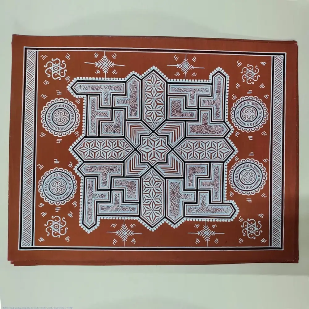 shop Mandana Art - Painting -  Four Swastik