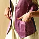 shop mashru & denim Reversible Purple Jacket 