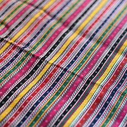 Mashru Fabric { Silk+Cotton } | Hand Woven Fabric - Thine Strips