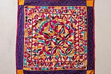 Treasure Trove ~ Rabari Embroidery - Kutchi Old Wall Piece