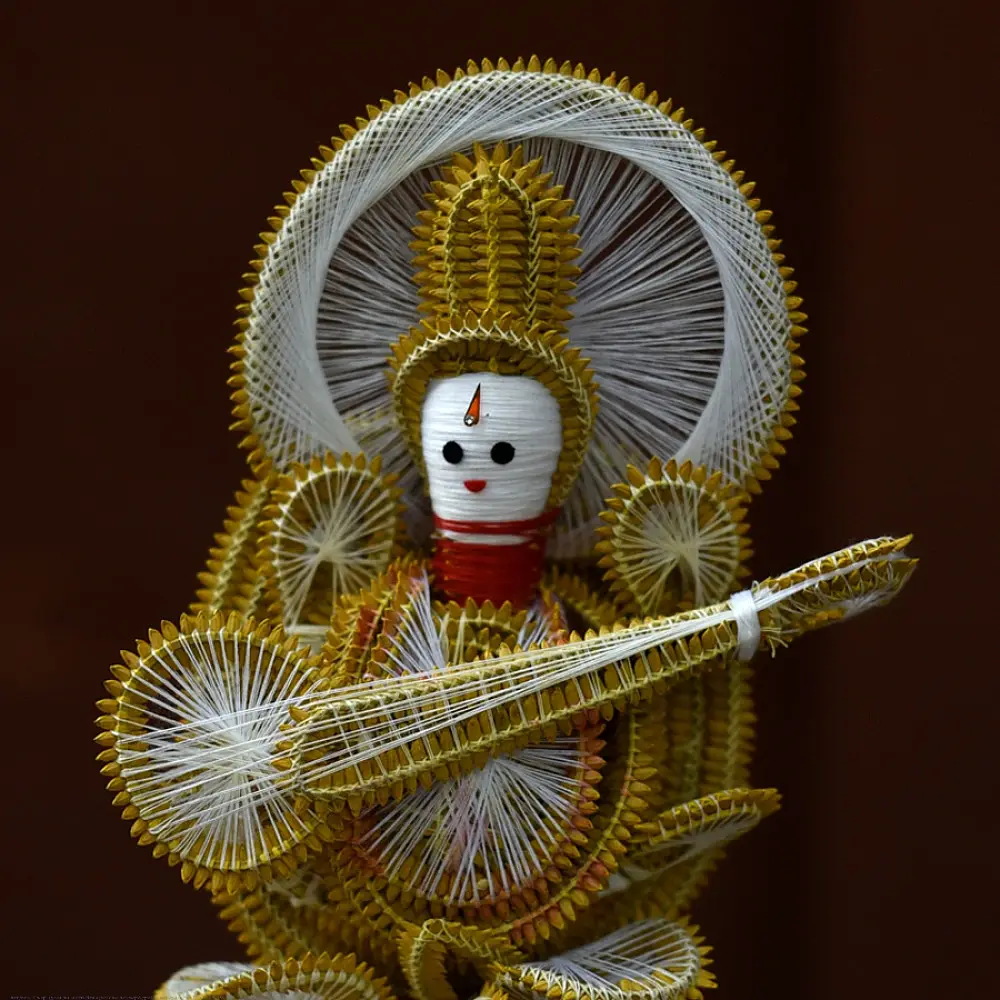 Shop Handmade dhaan murti - Paddy Craft | Saraswati  