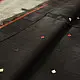 handloom begampuri pure cotton saree in charcoal black with red and cream extra-weft butis and woven temple borders