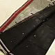 handloom begampuri pure cotton saree in charcoal black with red and cream extra-weft butis and woven temple borders