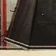 handloom begampuri pure cotton saree in charcoal black with red and cream extra-weft butis and woven temple borders
