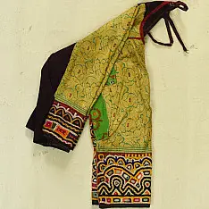 Treasure Trove | Old Hand Embroidered Kutchi Blouse - C