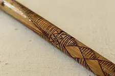Bansuri . बाँसुरी ⠇Tribal Music Instrument | Revolving Bamboo Flute - C