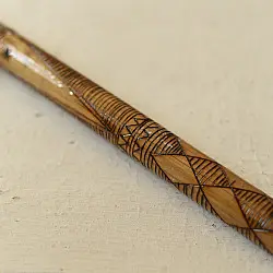 Bansuri . बाँसुरी ⠇Tribal Music Instrument | Revolving Bamboo Flute - C