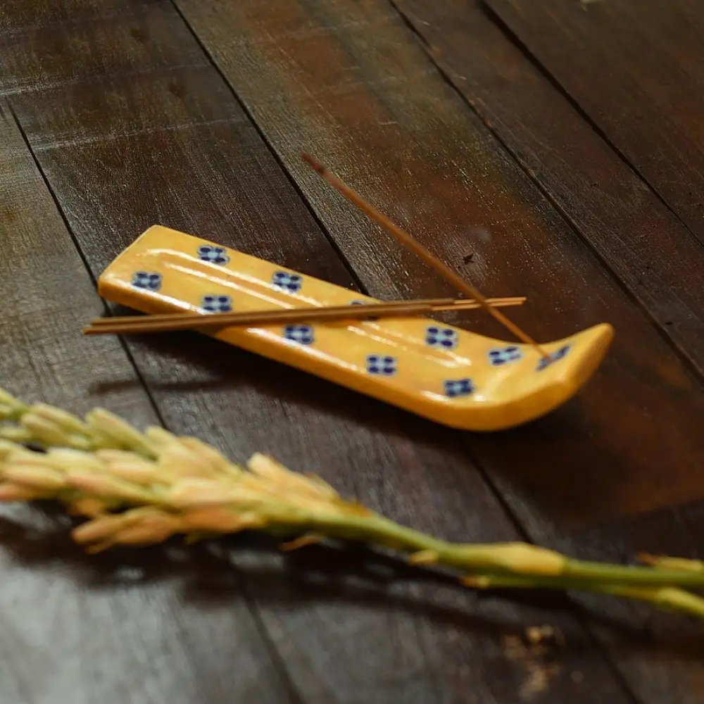 Shop Rajnigandha + Gulabari + Kesariya ~ Incense Sticks Handcrafted With Natural Herbs ( Set of Three )