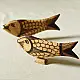 shop Rustic Handmade Wood Burning Art - Fish (Set of Two)
