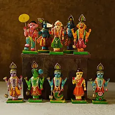 Wooden Toys | Dasha Avatar (Set of Ten)