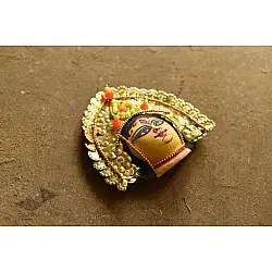 Mukhauta . मुखौटा : Handmade Paper Mache Chhau Mask - Durga