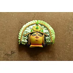 Mukhauta . मुखौटा : Handmade Chhau Mask - Durga Maa