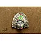 shop Handmade Paper Mache Chhau Mask - goddess gauri