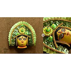 Mukhauta . मुखौटा : Handmade Chhau Mask - Durga Maa
