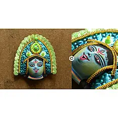 Mukhauta . मुखौटा : Paper Mache Chau Mask : Kaali