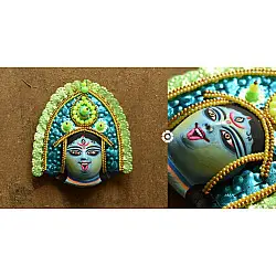 Mukhauta . मुखौटा : Paper Mache Chau Mask : Kaali