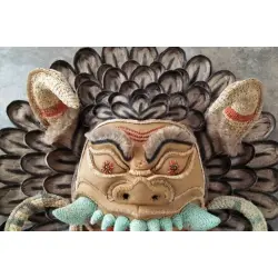 Mukhauta. मुखौटा ~ Seeds Chhau Mask - Asura