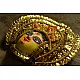 shop handmade chhau mask from bangal - durga-golden
