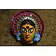 shop handmade chhau mask from bangal - durga-golden