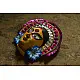 shop handmade chhau mask from bangal - durga-golden