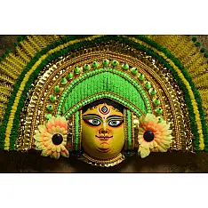 Mukhauta. मुखौटा ~ Chhau Mask ~ Durga Maa