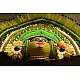 shop handmade Large chhau mask from bangal - Durga
