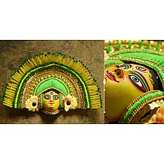 Mukhauta. मुखौटा ~ Chhau Mask ~ Durga Maa