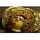 shop handmade chhau mask from bangal - durga-golden